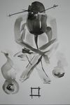 Aus dem Zyklus Harmonie Aquarell,Tusche 42x30 (1)